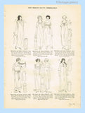 Ladies Home Journal 3255: 1920s Uncut Misses Nightgown 34 B Vintage Sewing Pattern
