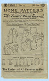 Ladies Home Journal 3262: 1920s Uncut Toddler Girls Coat Sz2 Vintage Sewing Pattern