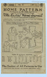 Ladies Home Journal 3262: 1920s Uncut Toddler Girls Coat Sz6 Vintage Sewing Pattern
