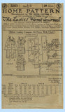 1920s Vintage Ladies Home Journal Sewing Pattern 3263 Uncut Girls Dress Size 10