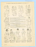 1920s Vintage Ladies Home Journal Sewing Pattern 3264 Uncut Girls Dress Sz 10