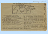 1920s Vintage Ladies Home Journal Sewing Pattern 3264 Uncut Girls Dress Sz 10