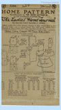 1920s Vintage Ladies Home Journal Sewing Pattern 3264 Uncut Girls Dress Sz 10