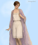 Original circa 1924 Ladies' Home Journal Pattern No. 3276 - Ladies' Open Drawers with Yoke
