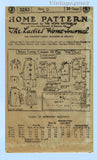 Ladies Home Journal 3283: 1920s Uncut Girls Dress Size 10 Vintage Sewing Pattern
