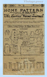 Ladies Home Journal 3283: 1920s Uncut Girls Dress Size 8 Vintage Sewing Pattern