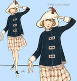Ladies Home Journal 3283: 1920s Uncut Girls Dress Size 10 Vintage Sewing Pattern