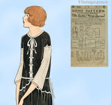 Ladies Home Journal 3284: 1920s Uncut Girls Dress Size 8 Vintage Sewing Pattern