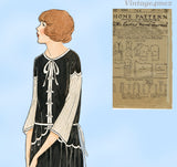 Ladies Home Journal 3284: 1920s Uncut Teen Girls Dress Sz14 Vintage Sewing Pattern