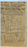 Ladies Home Journal 3284: 1920s Uncut Teen Girls Dress Sz14 Vintage Sewing Pattern