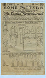 Ladies Home Journal 3287: 1920s Uncut Misses Dress 36 B Vintage Sewing Pattern