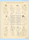 Ladies Home Journal 3293: 1920s Uncut Little Girls Coat Sz 10 Vintage Sewing Pattern