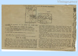 Ladies Home Journal 3293: 1920s Uncut Little Girls Coat Sz8 Vintage Sewing Pattern