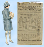 Ladies Home Journal 3293: 1920s Uncut Little Girls Coat Sz8 Vintage Sewing Pattern