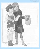 Ladies Home Journal 3300: 1920s Uncut Girls Winter Coat Sz12 Vintage Sewing Pattern