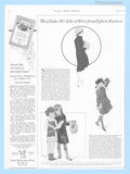 Ladies Home Journal 3300: 1920s Uncut Girls Winter Coat Sz14 Vintage Sewing Pattern