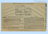 Ladies Home Journal 3300: 1920s Uncut Girls Winter Coat Sz12 Vintage Sewing Pattern