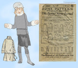 Ladies Home Journal 3300: 1920s Uncut Girls Winter Coat Sz12 Vintage Sewing Pattern