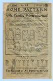 Ladies Home Journal 3300: 1920s Uncut Girls Winter Coat Sz12 Vintage Sewing Pattern