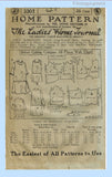 Ladies Home Journal 3301: 1920s Uncut Little Girls Dress Sz 14 Vintage Sewing Pattern