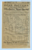 Ladies Home Journal 3312: 1920s Uncut Girls Suit Sz 8 Vintage Sewing Pattern