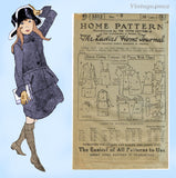 Ladies Home Journal 3312: 1920s Uncut Girls Suit Sz 8 Vintage Sewing Pattern