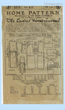 Ladies Home Journal 3315: 1920s Uncut Flapper Dress 42B Vintage Sewing Pattern
