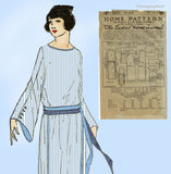 Ladies Home Journal 3315: 1920s Uncut Flapper Dress 42B Vintage Sewing Pattern