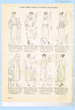 Ladies Home Journal 3323: 1920s Uncut Misses Dress 34 B Vintage Sewing Pattern
