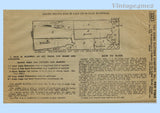 Ladies Home Journal 3323: 1920s Uncut Misses Dress 34 B Vintage Sewing Pattern