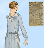 Ladies Home Journal 3323: 1920s Uncut Misses Dress 34 B Vintage Sewing Pattern