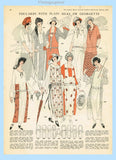 Ladies Home Journal 3326: 1920s Uncut Womens Dress 42 B Vintage Sewing Pattern
