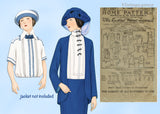 Ladies Home Journal 3327: 1920s Uncut Misses Guimpe Set SM Vintage Sewing Pattern