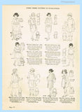 Ladies Home Journal 3358: 1920s Uncut Girls Dress Sz 8 Vintage Sewing Pattern
