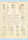 Ladies Home Journal 3339: 1920s Uncut Girls Dress Sz12 Vintage Sewing Pattern