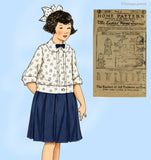 Ladies Home Journal 3339: 1920s Uncut Girls Dress Sz 10 Vintage Sewing Pattern