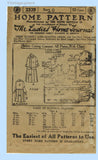 Ladies Home Journal 3339: 1920s Uncut Girls Dress Sz 10 Vintage Sewing Pattern