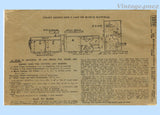Ladies Home Journal 3339: 1920s Uncut Girls Dress Sz12 Vintage Sewing Pattern