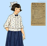 Ladies Home Journal 3339: 1920s Uncut Girls Dress Sz12 Vintage Sewing Pattern