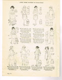 Ladies Home Journal 3359: 1920s Uncut Girls Dress Sz10 Vintage Sewing Pattern
