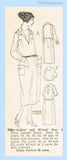 Ladies Home Journal 3383: 1920s Uncut Plus Size Dress 44B Vintage Sewing Pattern