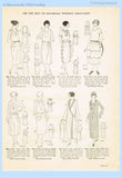 Ladies Home Journal 3383: 1920s Uncut Plus Size Dress 44B Vintage Sewing Pattern