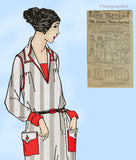 Ladies Home Journal 3383: 1920s Uncut Plus Size Dress 44B Vintage Sewing Pattern