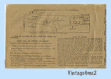 Ladies Home Journal 3423: 1920s Rare Uncut Dress Sz 34 B Vintage Sewing Pattern