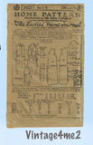 Ladies Home Journal 3423: 1920s Rare Uncut Dress Sz 34 B Vintage Sewing Pattern