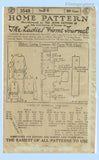Ladies Home Journal 3548: 1920s Uncut Misses Blouse 36 B Vintage Sewing Pattern