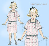 Ladies Home Journal 3563: 1920s Uncut Toddler Dress Sz 6 VTG Sewing Pattern