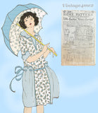 Ladies Home Journal 3589: 1920s Uncut Girls Dress Sz 8 Vintage Sewing Pattern