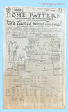 Ladies Home Journal 3589: 1920s Uncut Girls Dress Sz 8 Vintage Sewing Pattern