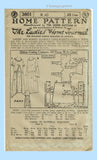 Ladies Home Journal 3601: 1920s Uncut Misses Dress 40 B Vintage Sewing Pattern